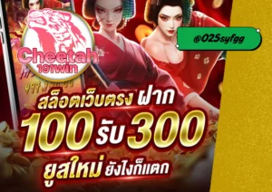 เว็บ ใหม่ cheetah191win สนุกง่าย ได้เงินจริงทุกวัน
