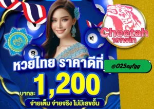 เว็บหวย ออนไลน์ที่น่าเชื่อถือและจ่ายจริงต้องที่ cheetah191win
