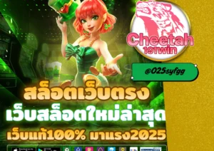 เว็บ สล็อต เว็บ ตรง เล่นง่าย ปลอดภัย ได้เงินจริง ต้องที่ cheetah191win