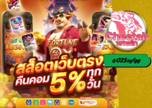 สล็อต ค่ายใหญ่ เว็บตรง ต้องที่ cheetah191win เท่านั้น!