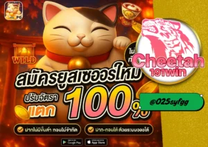 เว็บสล็อต เปิดใหม่ ล่าสุด รวมสล็อตแตกง่าย โบนัสจัดเต็ม ต้องที่ cheetah191win