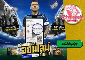 เว็บแทงบอลสเต็ป ที่ดีที่สุด เล่นง่าย จ่ายจริง สมัครเลยวันนี้! cheetah191win