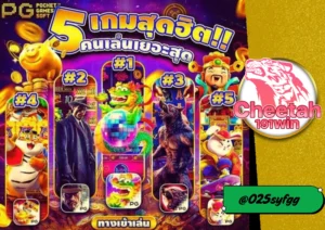 สล็อต เว็บตรง วอเลท เล่นง่าย ได้เงินจริง ที่ cheetah191win