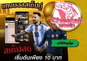 เว็บพนันบอล ดีที่สุด cheetah191win ที่สายแทงบอลไม่ควรพลาด!