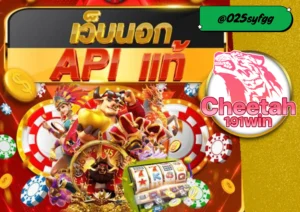 เว็บ API แท้ มั่นคง เชื่อถือได้ เล่นง่าย ปลอดภัย 100% cheetah191win
